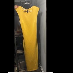 Yellow New York & company dress